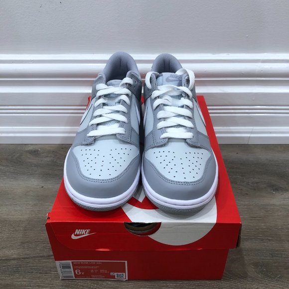 Nike Dunk Low Two-Toned Grey (GS) 6y - Picture 3 of 6